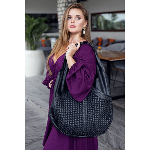 Load image into Gallery viewer, French Lover Oversized Hobo Bag
