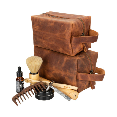 Load image into Gallery viewer, Eve Leather Dopp Kit, Large-17
