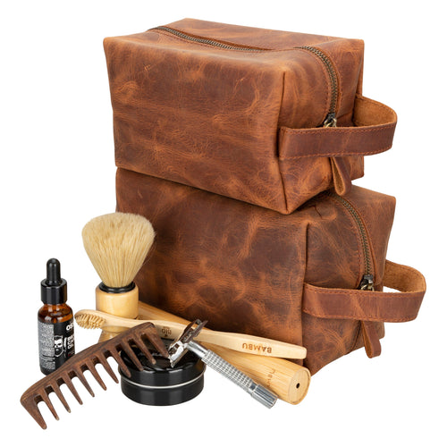 Load image into Gallery viewer, Eve Leather Dopp Kit, Large-0
