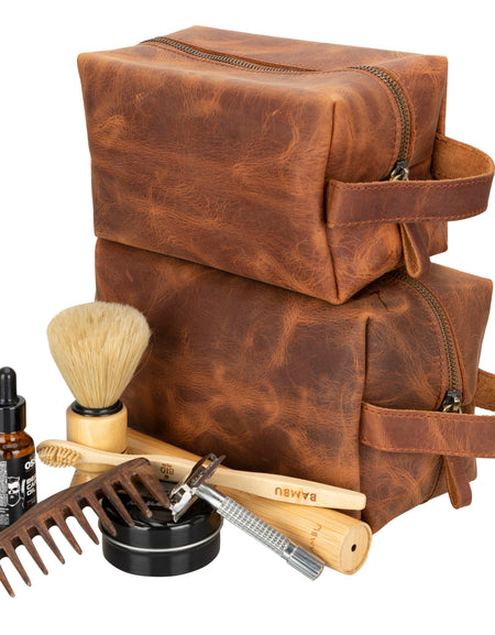 Eve Leather Dopp Kit, Medium-0