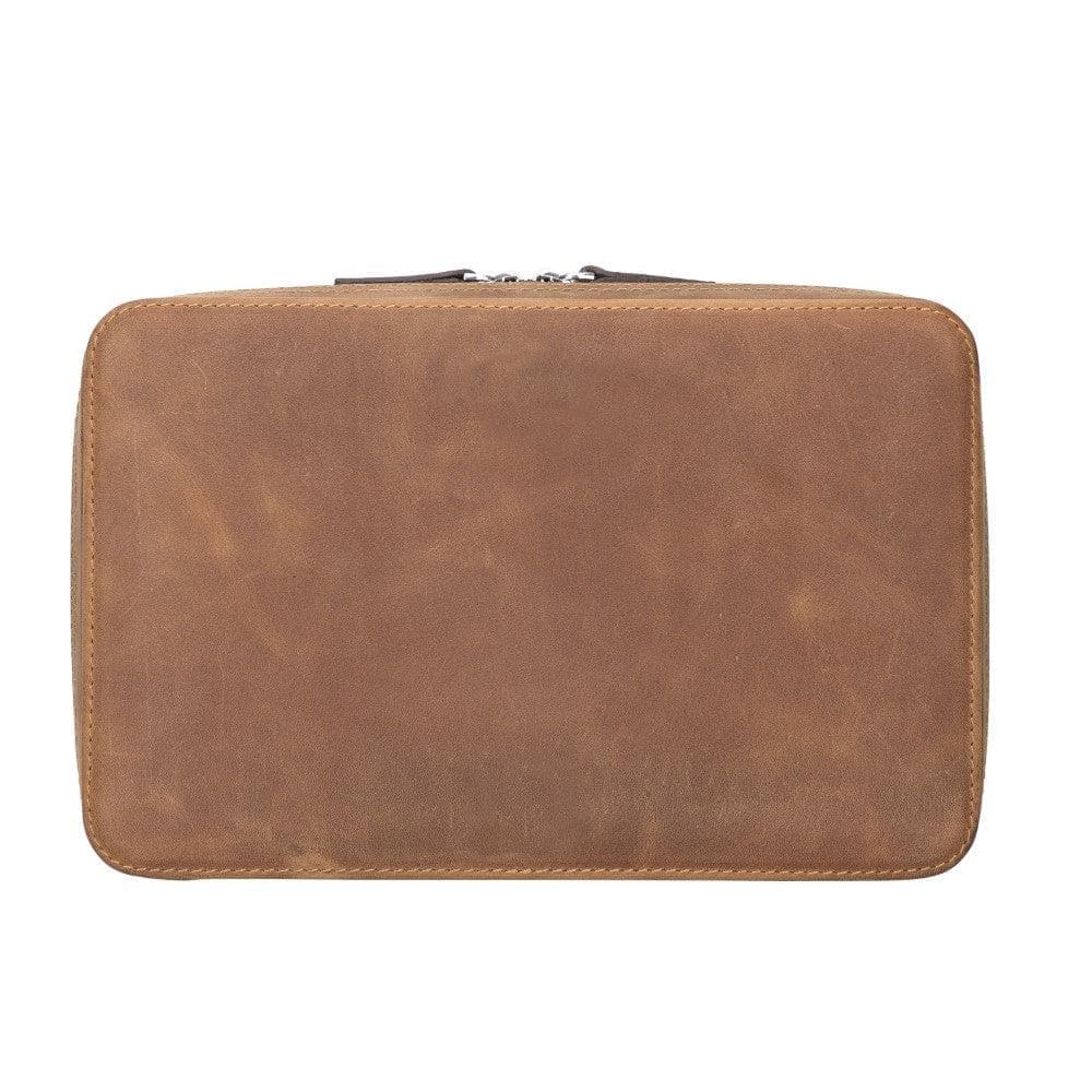 Leather Travel Cable Organizer-2
