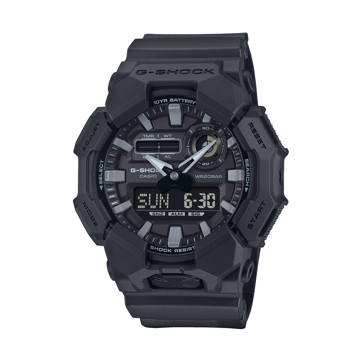 CASIO G-SHOCK Mod. NEW RUGGED BASIC Digital 10-Year Battery-0