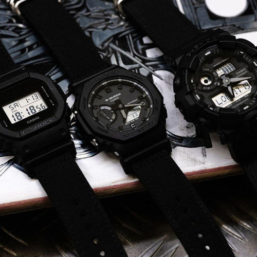 Load image into Gallery viewer, CASIO G-SHOCK Mod. OAK BLACK CORDURA ECO FABRIC STRAP-1
