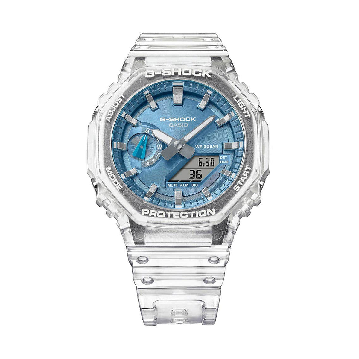 CASIO G-SCHOCK Mod. BRIGHT METALLIC - LIGHT BLUE-1