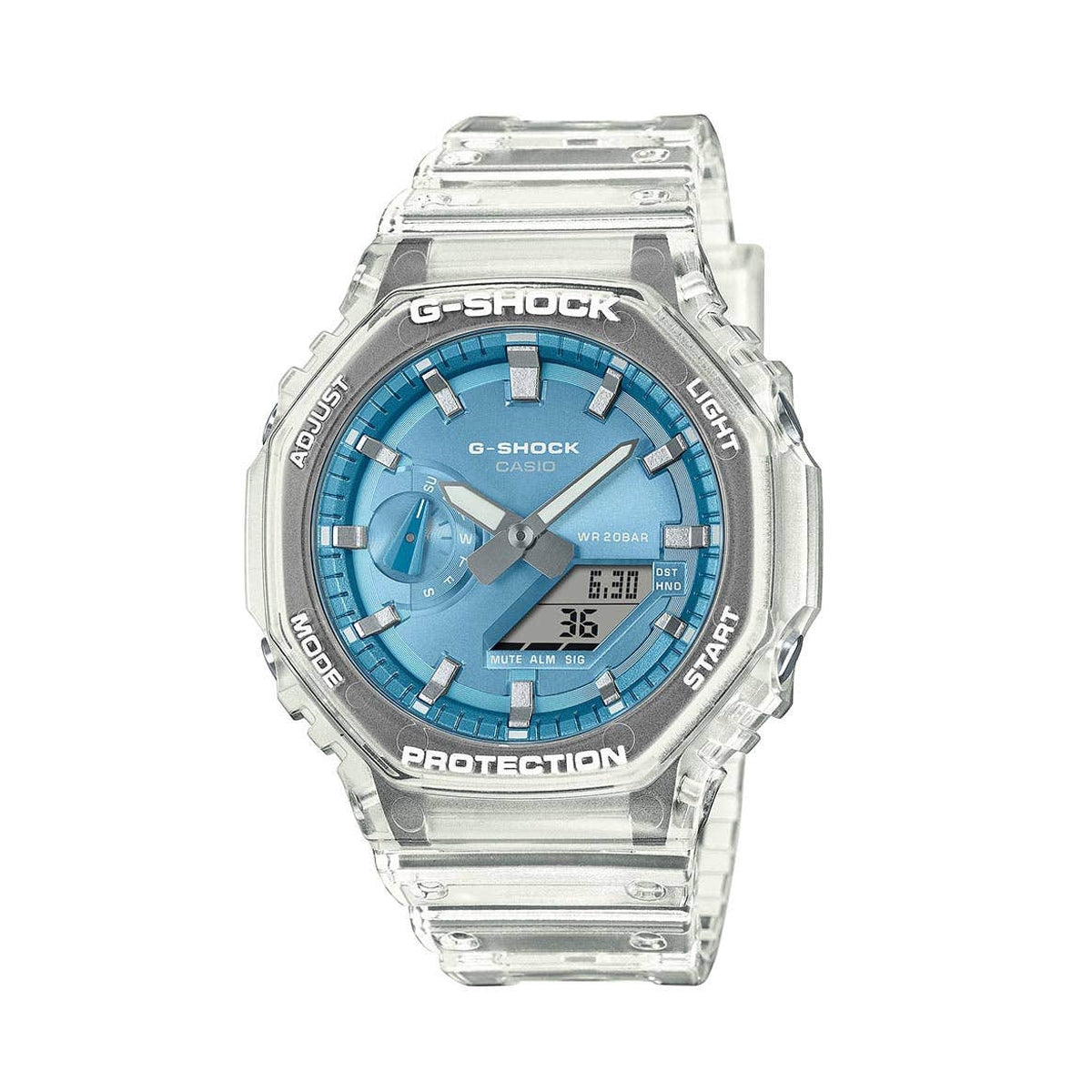 CASIO G-SCHOCK Mod. BRIGHT METALLIC - LIGHT BLUE-0