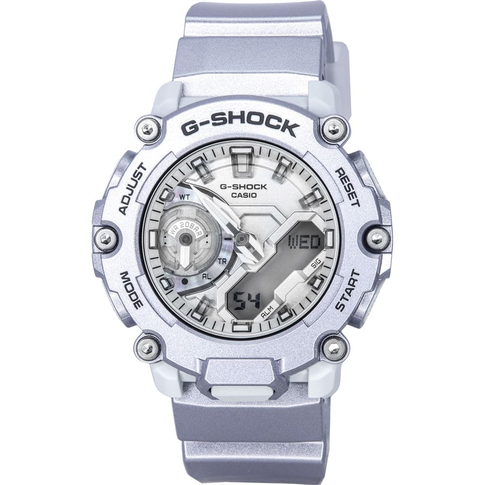 Casio G-Shock Analog Digital Forgotten Future Series Grey Dial Quartz GA-2200FF-8A Men's Watch