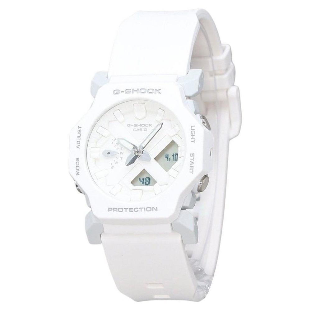 Casio G-Shock Analog Digital White Resin White Dial Strap Quartz GA-2300-7A Men's Watch - Elegance Meets Durability