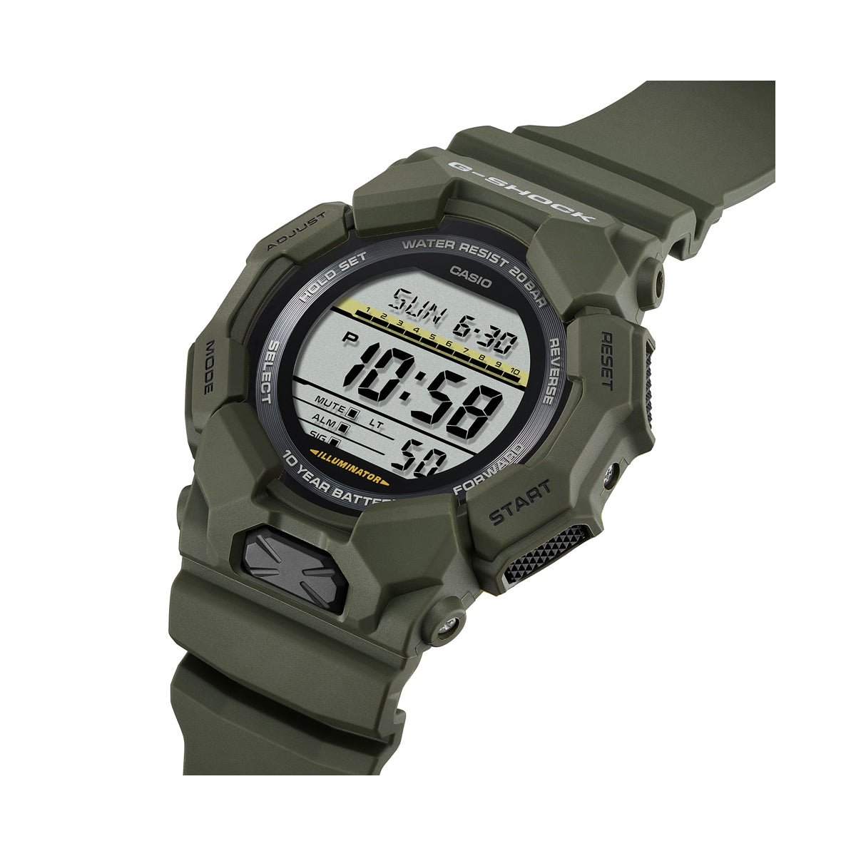 CASIO G-SCHOCK Mod. GRAND DIGIT - GREEN-9