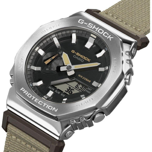 Load image into Gallery viewer, CASIO G-SHOCK Mod. OAK  METAL COVERED - UTILITY SERIE KHAKI BEIGE-1
