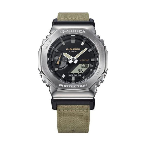 Load image into Gallery viewer, CASIO G-SHOCK Mod. OAK  METAL COVERED - UTILITY SERIE KHAKI BEIGE-4
