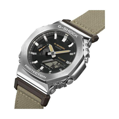 Load image into Gallery viewer, CASIO G-SHOCK Mod. OAK  METAL COVERED - UTILITY SERIE KHAKI BEIGE-5
