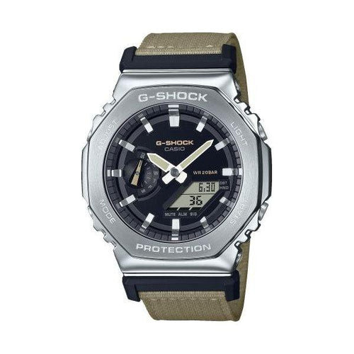 Load image into Gallery viewer, CASIO G-SHOCK Mod. OAK  METAL COVERED - UTILITY SERIE KHAKI BEIGE-0
