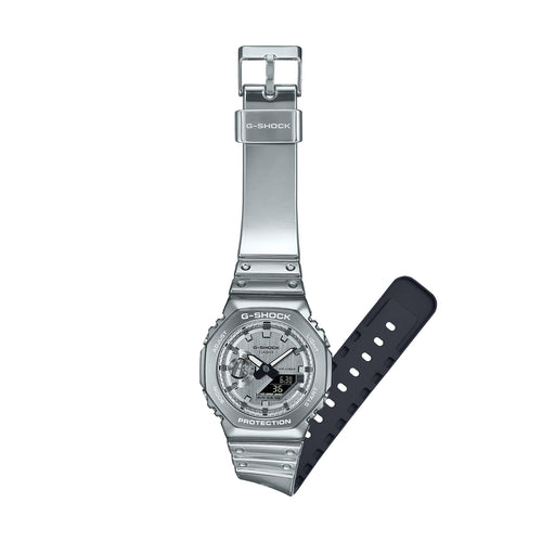 Load image into Gallery viewer, CASIO G-SHOCK Mod. G-STEEL - FINE METALLIC SERIES - SILVER-2
