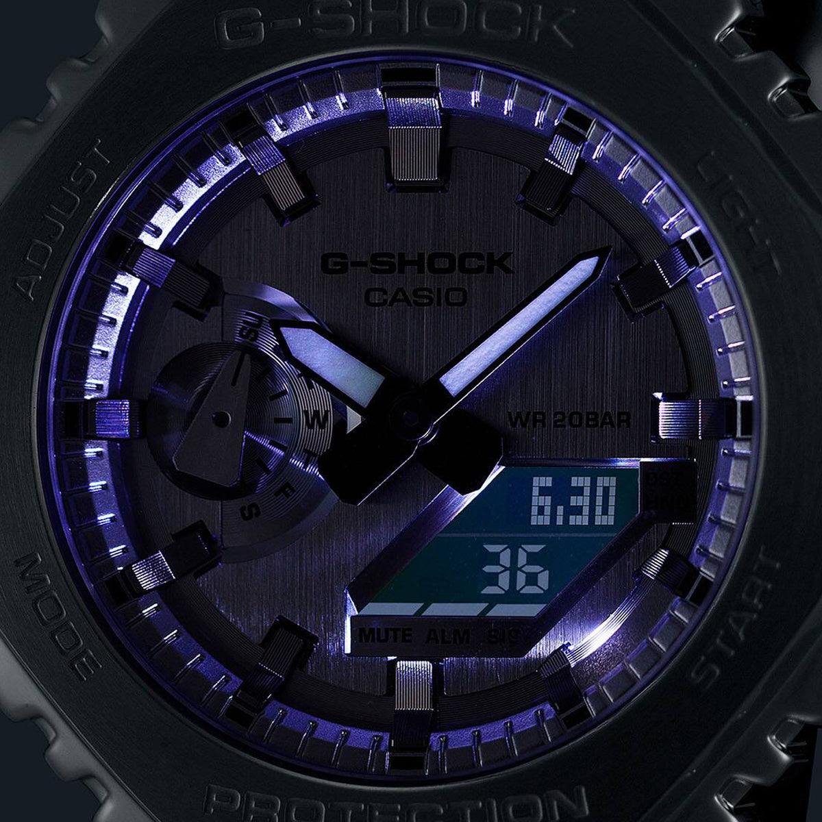 CASIO G-SHOCK Mod. G-STEEL - FINE METALLIC SERIES - SILVER-4