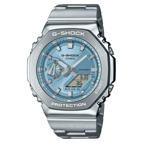 Load image into Gallery viewer, CASIO G-SHOCK Mod. OAK G-STEEL LIGHT BLUE-0
