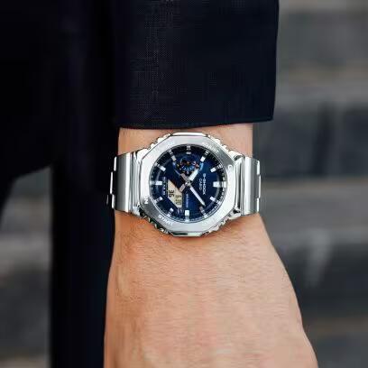 Load image into Gallery viewer, CASIO G-SHOCK Mod. OAK G-STEEL PETROL BLUE-1
