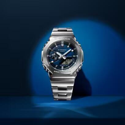 Load image into Gallery viewer, CASIO G-SHOCK Mod. OAK G-STEEL PETROL BLUE-2
