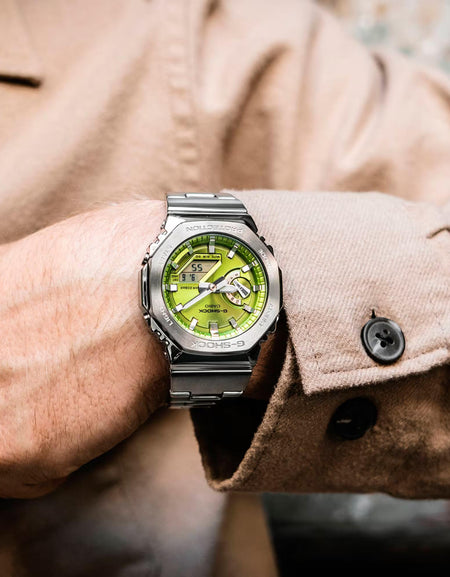 CASIO G-SHOCK Mod. OAK G-STEEL LIME GREEN-1