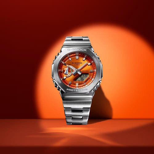 Load image into Gallery viewer, CASIO G-SHOCK Mod. OAK G-STEEL VIVID ORANGE-2
