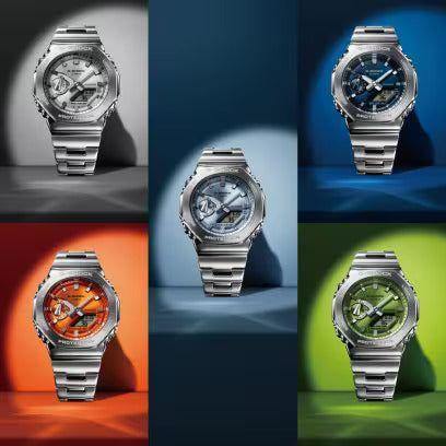 Load image into Gallery viewer, CASIO G-SHOCK Mod. OAK G-STEEL CLASSIC SILVER-7
