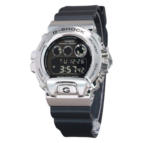 Load image into Gallery viewer, Casio G-Shock Digital Metal Bezel Resin Strap Quartz GM-6900U-1 Men&#39;s Watch
