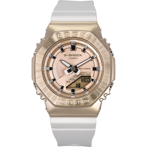 Load image into Gallery viewer, Casio G-Shock Analog Digital Bio-Based Resin Strap Rose Gold Dial Quartz GM-S2100CW-7A Women&#39;s Watch
