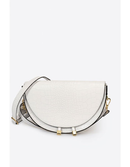 Designer Italian Handbag 2262-WHITE