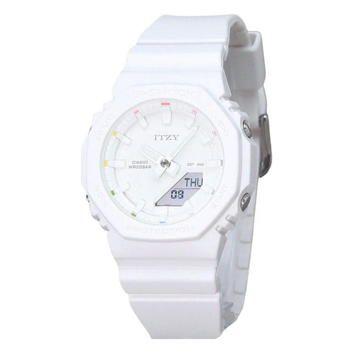 Load image into Gallery viewer, Casio G-Shock Analog Digital ITZY Collaboration White Dial Quartz GMA-P2100IT-7A Women&#39;s Watch
