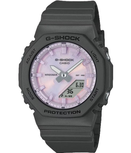 CASIO G-SHOCK Mod. OAK COMPACT TONE ON TONE SERIE - POLARIZED DIAL SERIE - BLACK, MOP-0