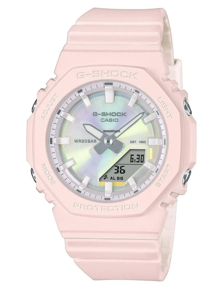 CASIO G-SHOCK Mod. OAK COMPACT TONE ON TONE SERIE - POLARIZED DIAL SERIE - PINK, MOP-0