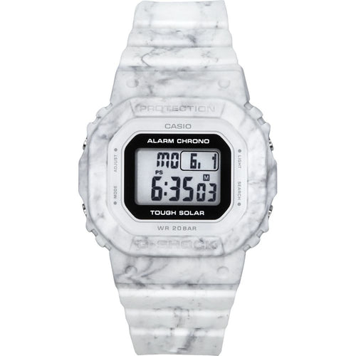 Load image into Gallery viewer, Casio G-Shock Digital White Bio-Based Resin Strap Tough Solar GMS-S5600RT-7 Women&#39;s Watch
