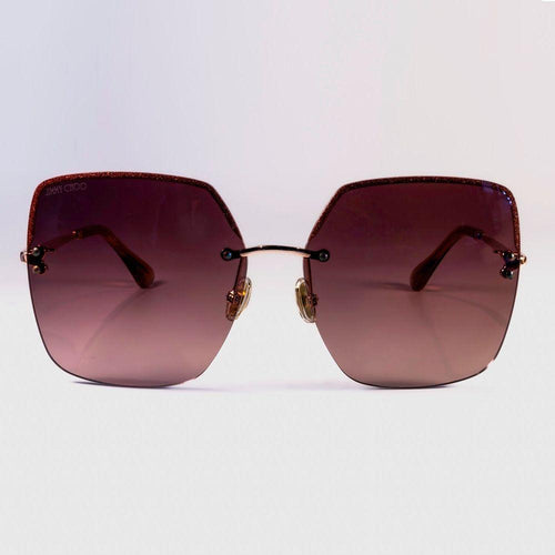 Load image into Gallery viewer, Jimmy Choo Square Sunglasses Tavi/N/S
