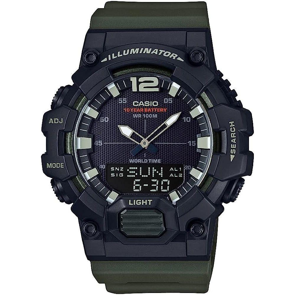 CASIO SPORT Mod. ILLUMINATOR Black - Army Green-0