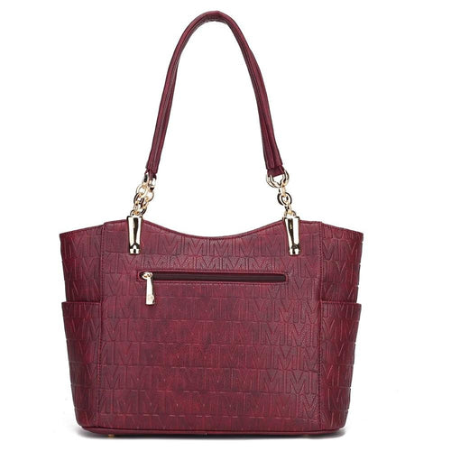 Load image into Gallery viewer, Allison 2 PCS Tote &amp; Wallet Handbag Vegan Leather Women
