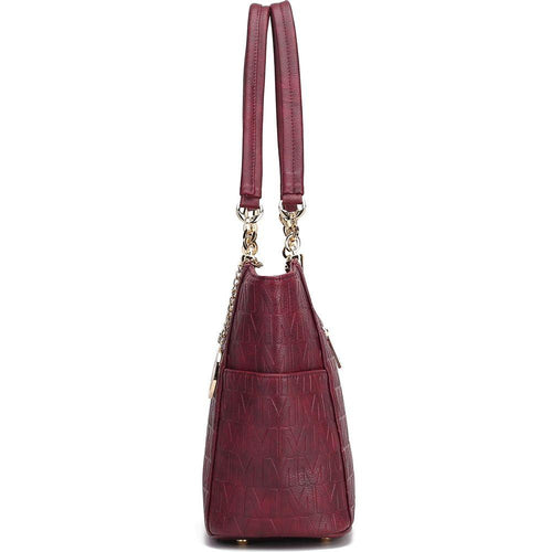 Load image into Gallery viewer, Allison 2 PCS Tote &amp; Wallet Handbag Vegan Leather Women
