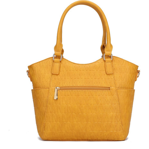 Load image into Gallery viewer, MKF Collection Lucy Tote Handbag Vegan Leather by Mia K
