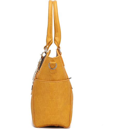 Load image into Gallery viewer, MKF Collection Lucy Tote Handbag Vegan Leather by Mia K
