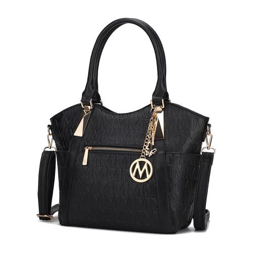 Load image into Gallery viewer, MKF Collection Lucy Tote Handbag Vegan Leather by Mia K
