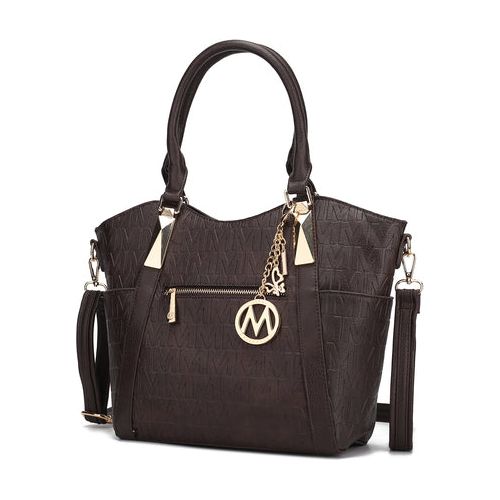 Load image into Gallery viewer, MKF Collection Lucy Tote Handbag Vegan Leather by Mia K
