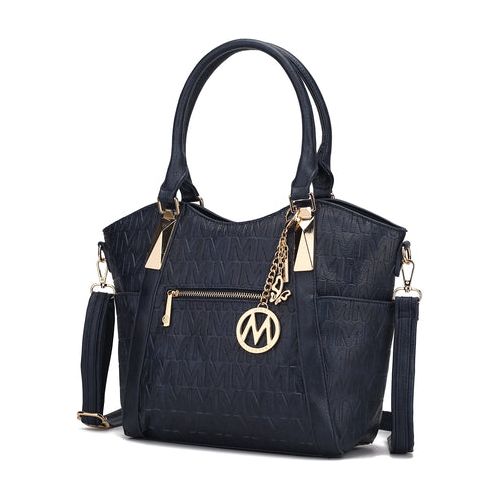 Load image into Gallery viewer, MKF Collection Lucy Tote Handbag Vegan Leather by Mia K
