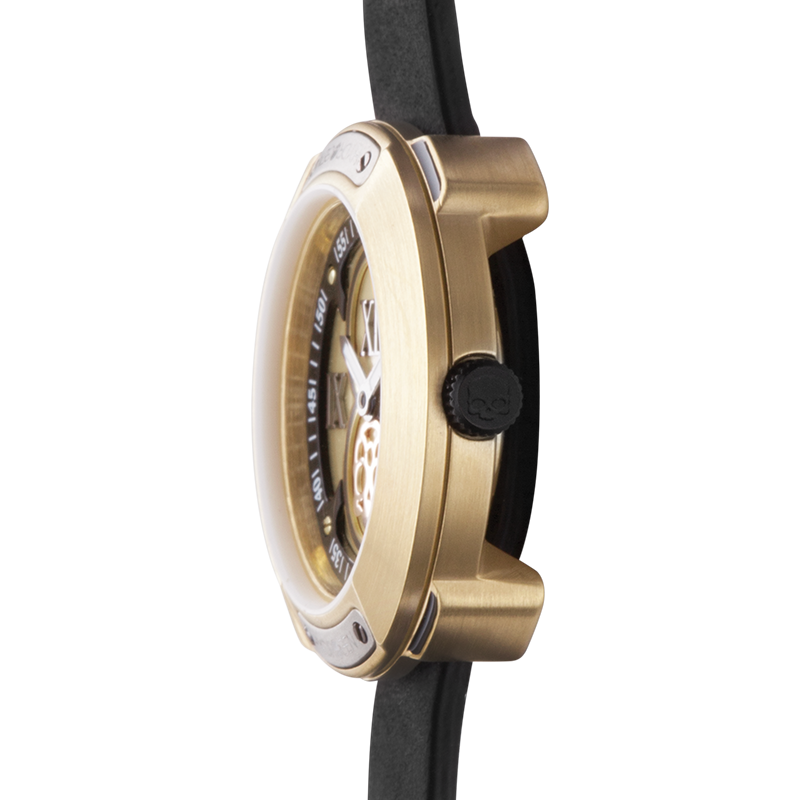 Vista Roman Gold Black - A Masterpiece of Timekeeping and Elegance