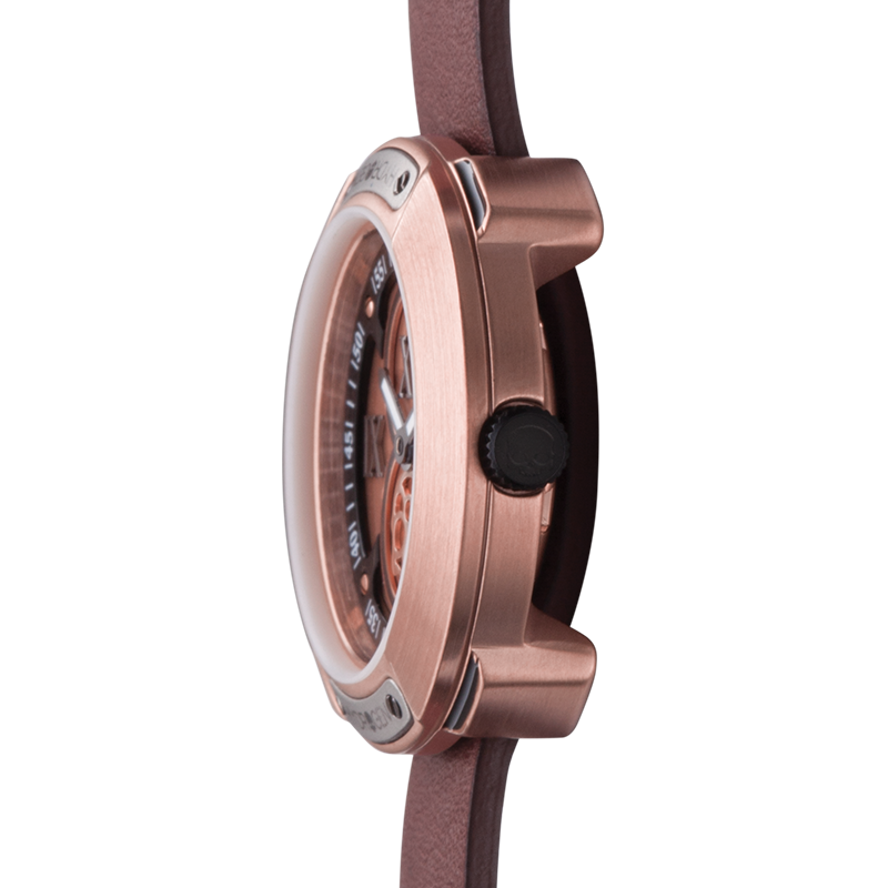 Vista Roman Rose Gold Brown – A Testament to Sophisticated Elegance