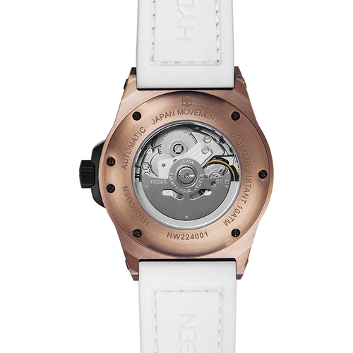 Load image into Gallery viewer, Otto White Rose Gold Designer Watch - A Symphony of Sophistication
