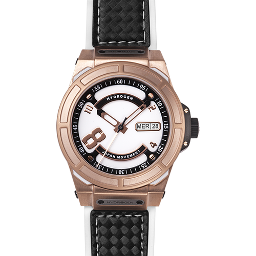 Load image into Gallery viewer, Otto White Rose Gold Designer Watch - A Symphony of Sophistication
