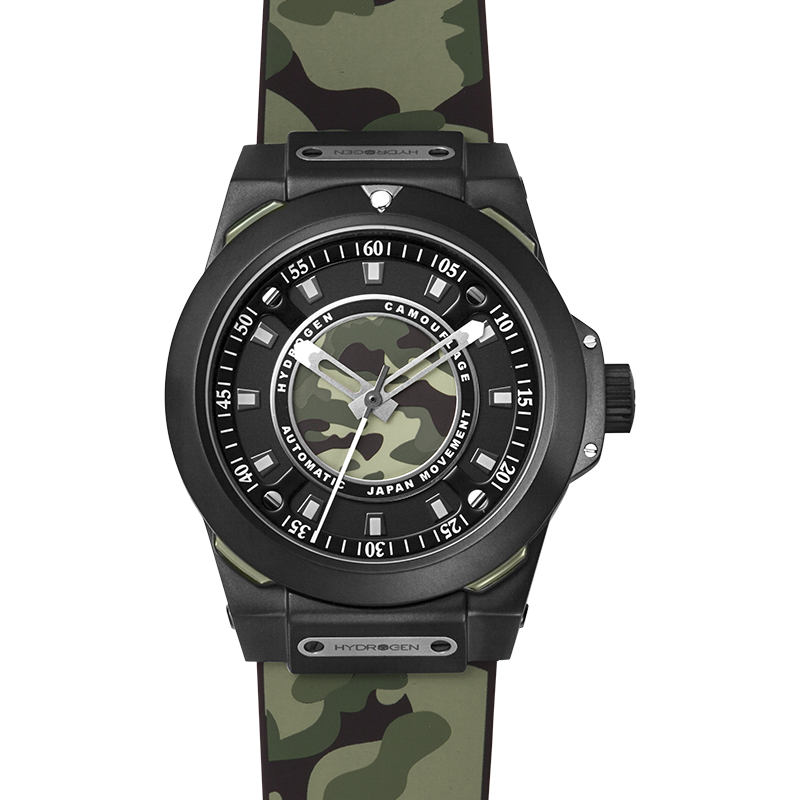 Sportivo HW324208 Green Black Camo - A Luxurious Statement in Watchmaking