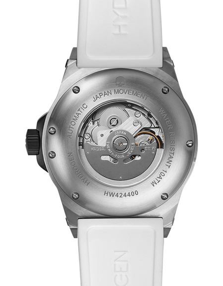 Vento Silver White Luxury Timepiece