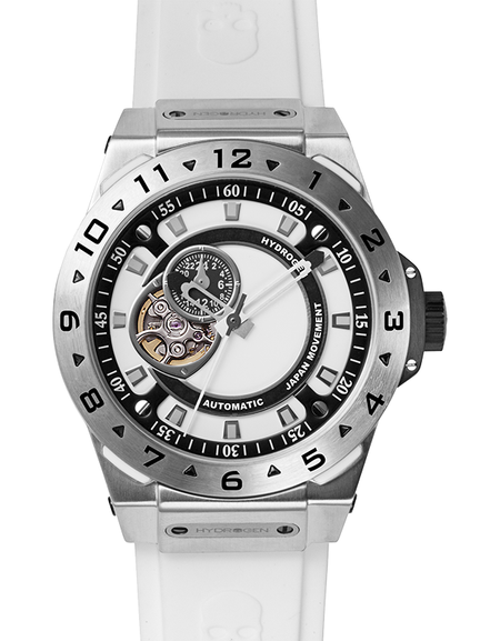 Vento Silver White Luxury Timepiece