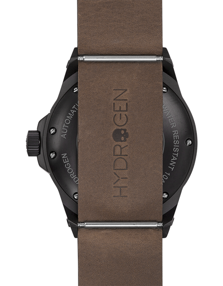 Vento Black Nato Leather - A Luxurious Timepiece for the Discerning Adventurer