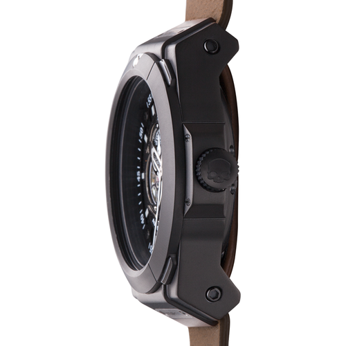 Load image into Gallery viewer, Vento Black Nato Leather Watch
