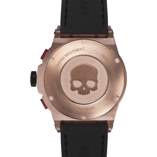 Load image into Gallery viewer, Otto Chrono Black Rose Gold - A Symphony of Luxury and Adventure
